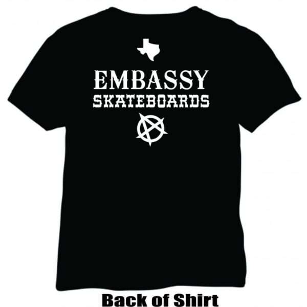 Embassy Skateboards RAMONES Texas Legends T-Shirt - Image 3