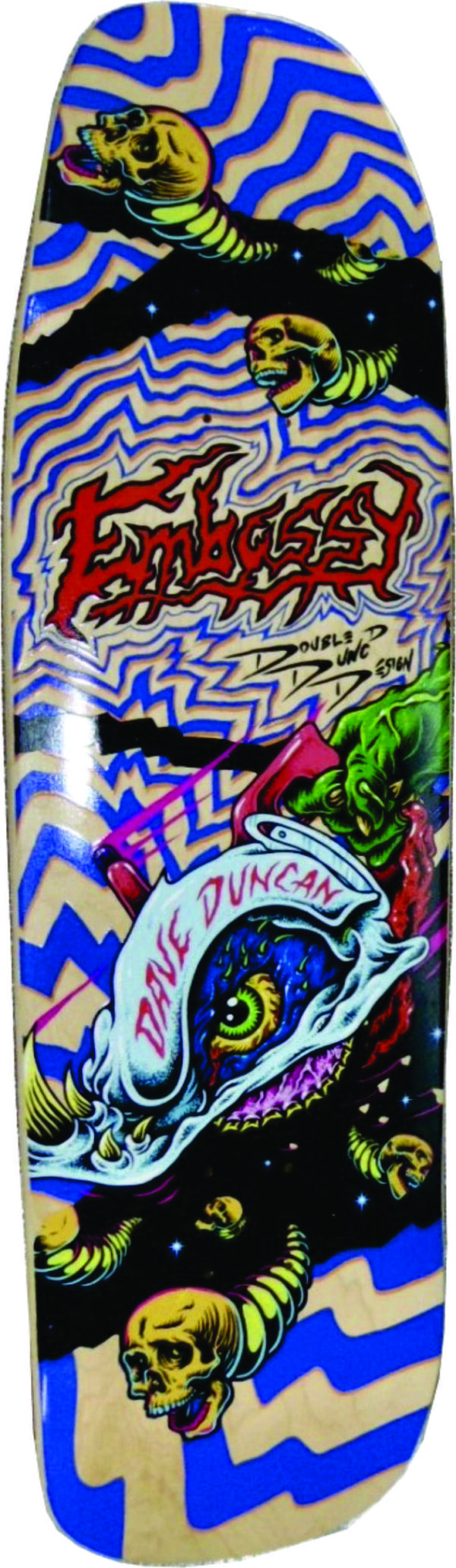 dave duncan "skilsaw" graphic pool shape 9.17"