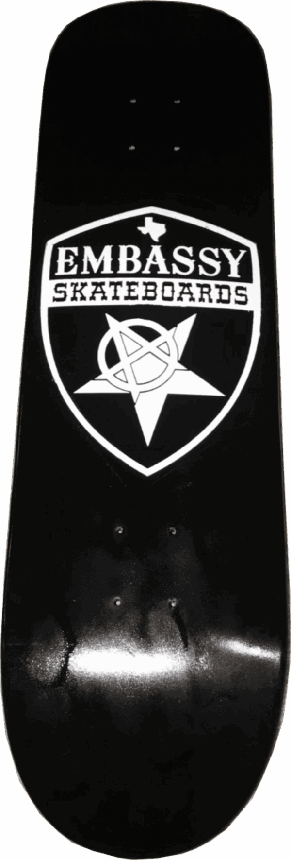 embassy white shield 8.5"