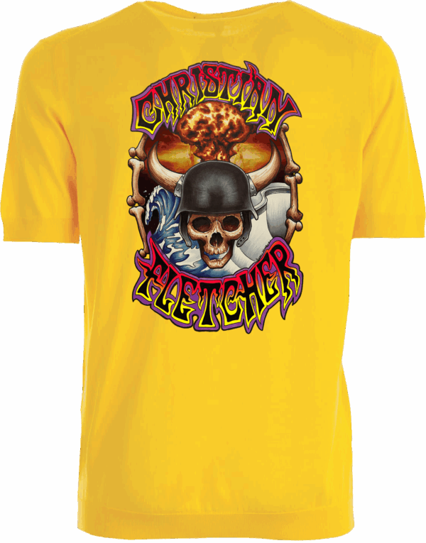 Christian Fletcher Retro Graphic. Artwork by Shane Munce