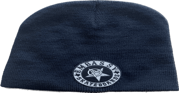 embassy skateboards circle patch beanie