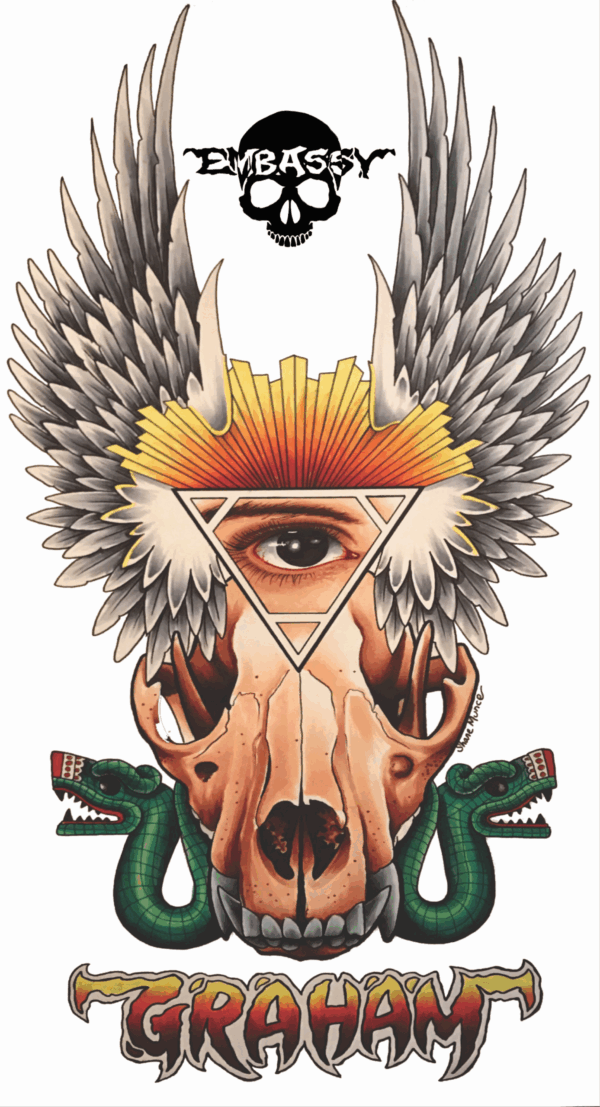 Collin Graham Illuminati Black T-Shirt - Image 2