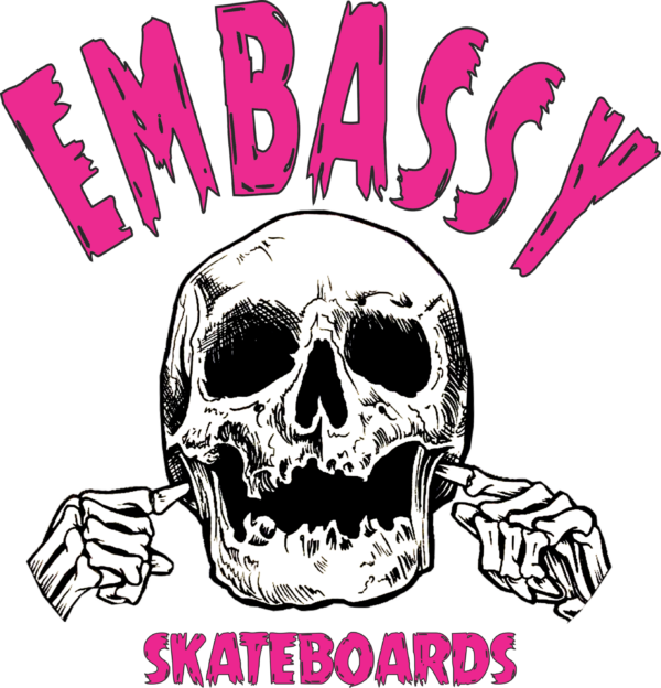 "Hear No Evil" Tee Shirt PINK on YELLOW - Image 4