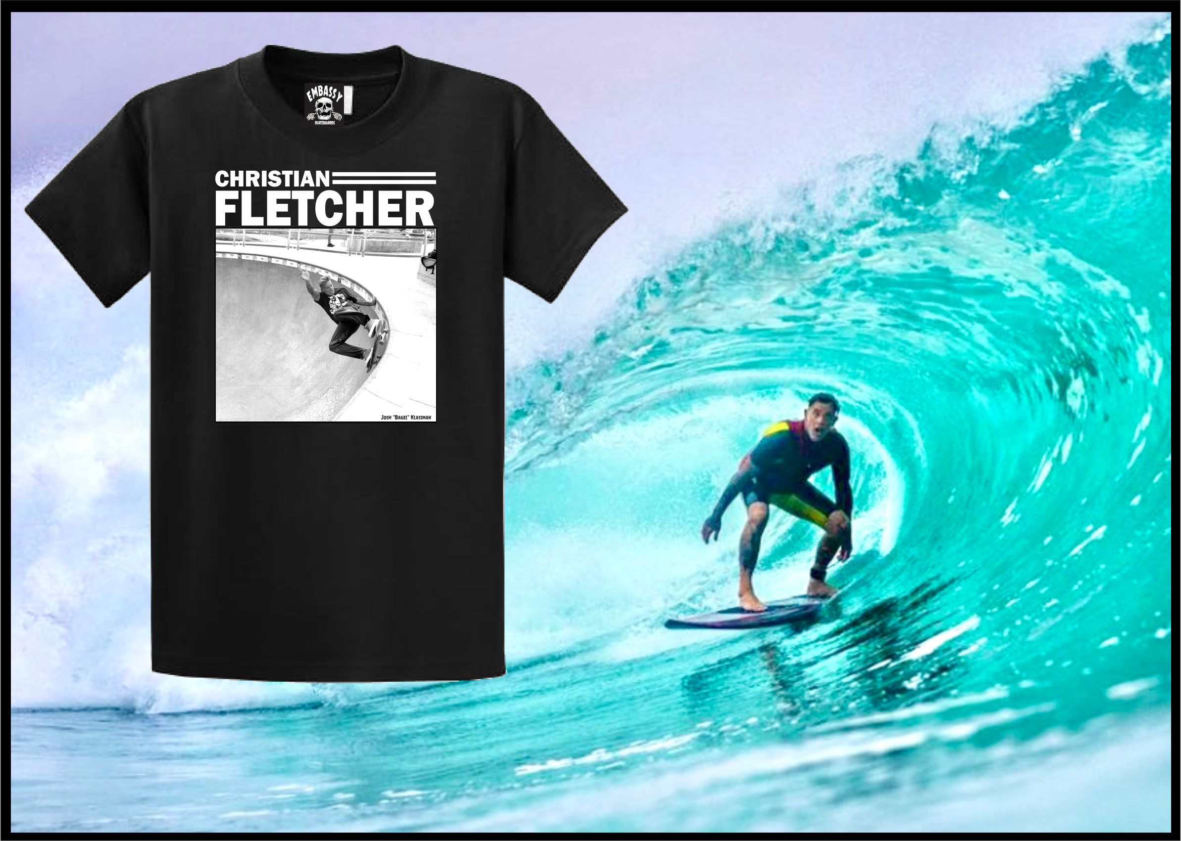 CHRISTIAN FLETCHER, VENICE BEACH TEE - Image 2