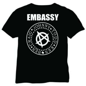 Embassy Skateboards RAMONES Texas Legends T-Shirt