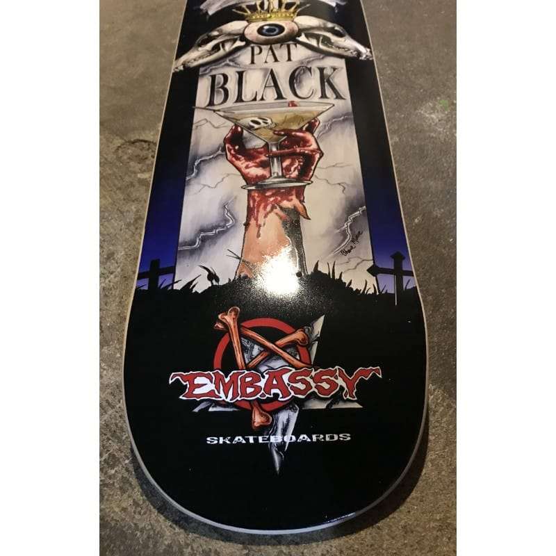 Embassy Skateboards Pat Black, 9.25" 32'5" w/ 15.75" wb - Image 4