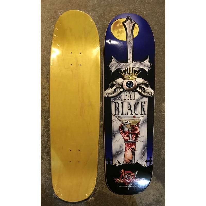 Embassy Skateboards Pat Black, 9.25" 32'5" w/ 15.75" wb - Image 5