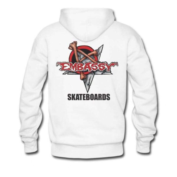 Embassy Skateboards Munce Logo Heavy Hoodie