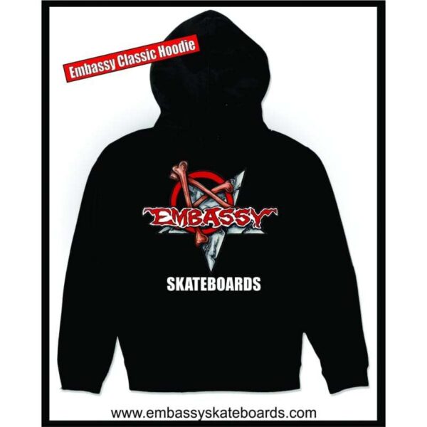 Embassy Skateboards, Anarchy Logo Hoodie
