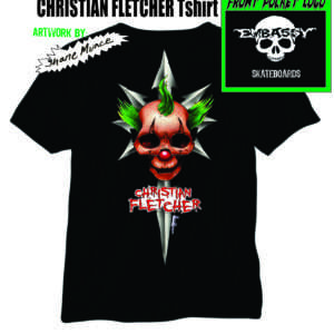 Christian Fletcher Embassy Skateboards  Tee Shirt