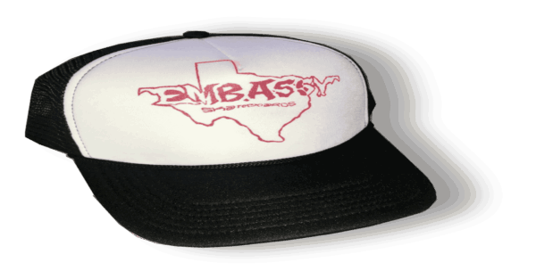 Embassy Red TEXAS LOGO Trucker hat - Image 3