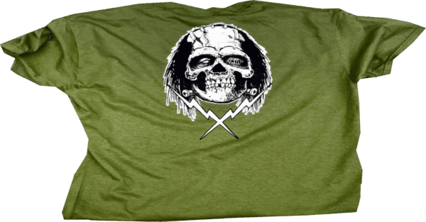 embassy shrunken mask assorted color tee