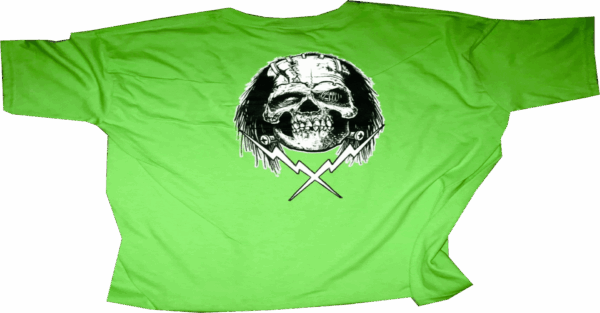 embassy shrunken mask assorted color tee