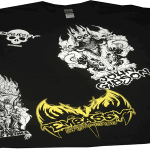 embassy multi test prints, t shirt