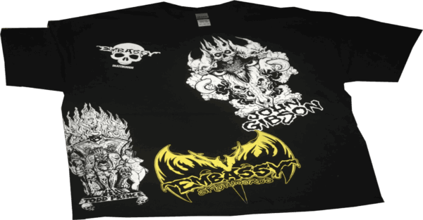 embassy multi test prints, t shirt