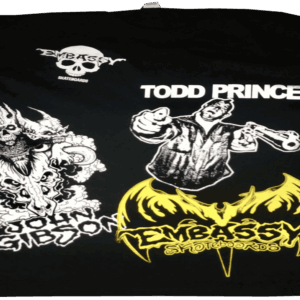 embassy multi test prints, t shirt