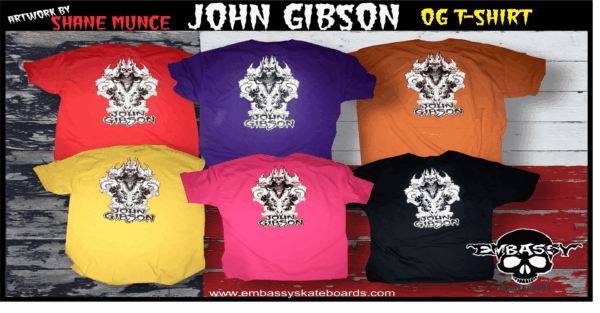 Embassy John Gibson OG Series, Assorted Color Tee