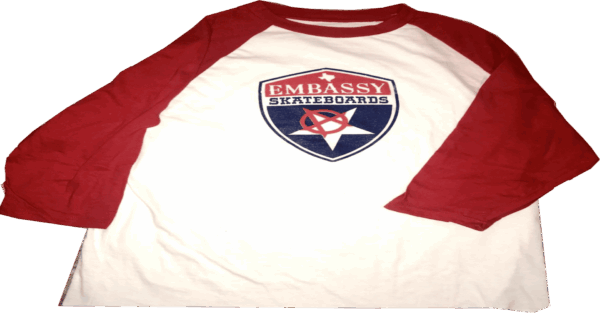 embassy, ragland long sleeve, shield logo
