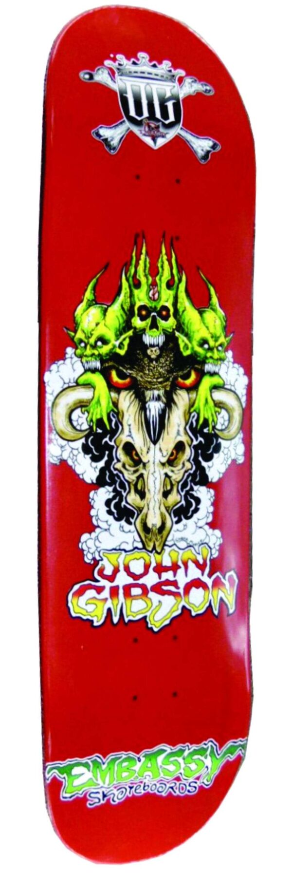 gibson "og" red dipped 8.5" pop