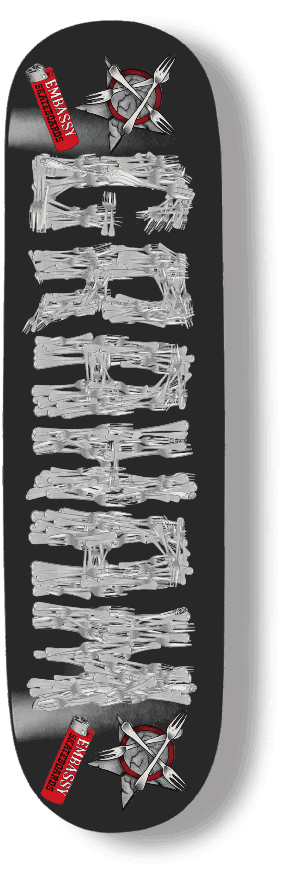 Collin "GRAHAM" Fork graphic 8.25"