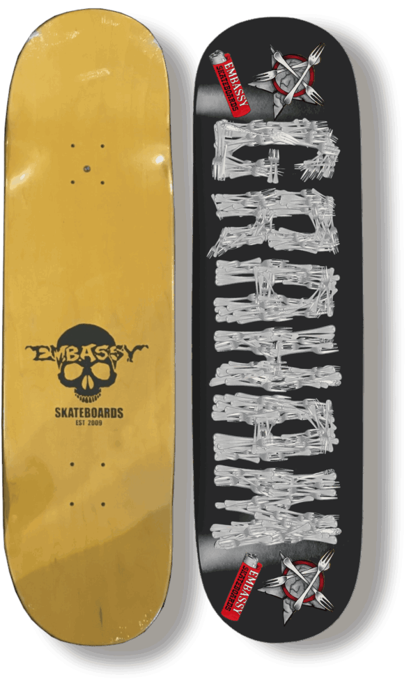 Collin "GRAHAM" Fork graphic 8.25" - Image 2