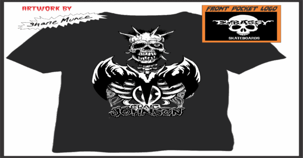 Embassy Craig Johnson black T-shirt - Image 2