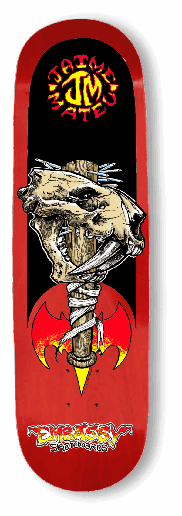 jaime mateu "signature pro model" 9" red pop