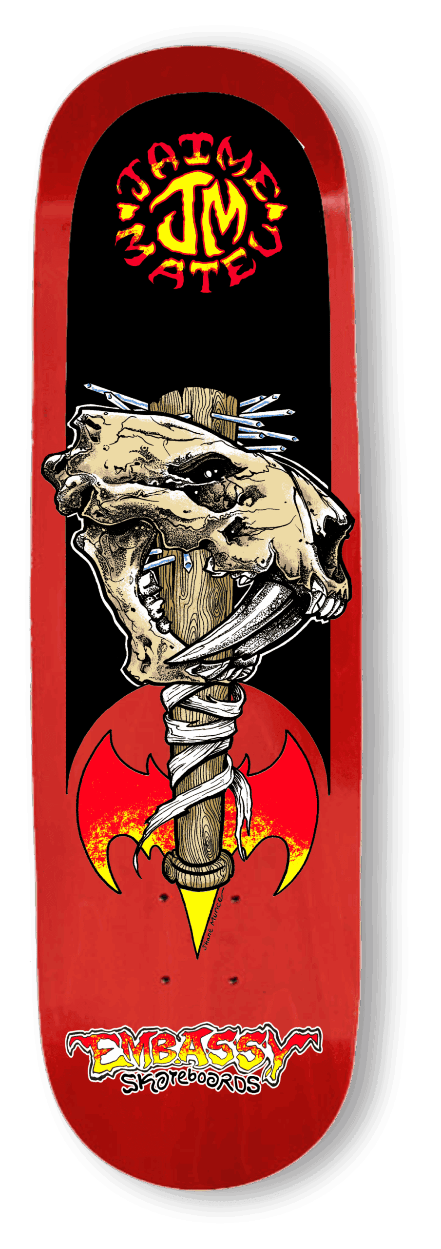 jaime mateu "signature pro model" 9" red pop