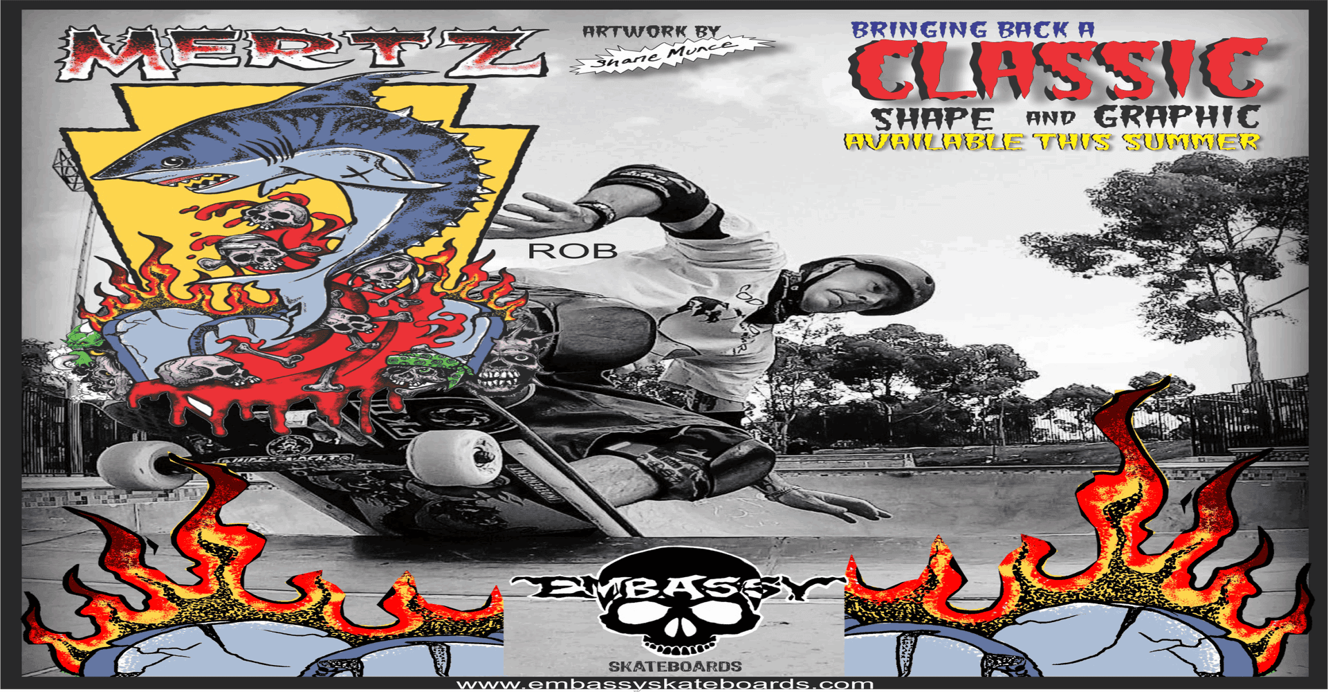 Embassy Rob Mertz black T-shirt - Image 4