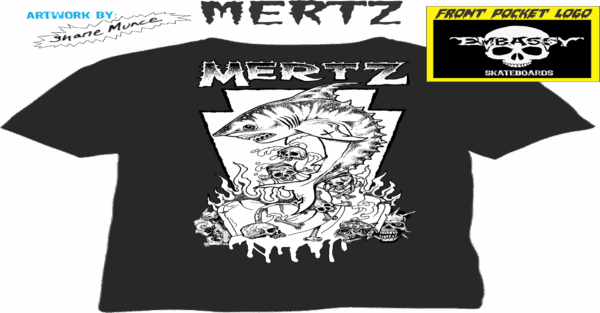 Embassy Rob Mertz black T-shirt