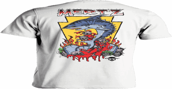 rob mertz og series full color on black tee