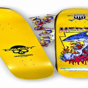 mertz 8.75" yellow dipped shape