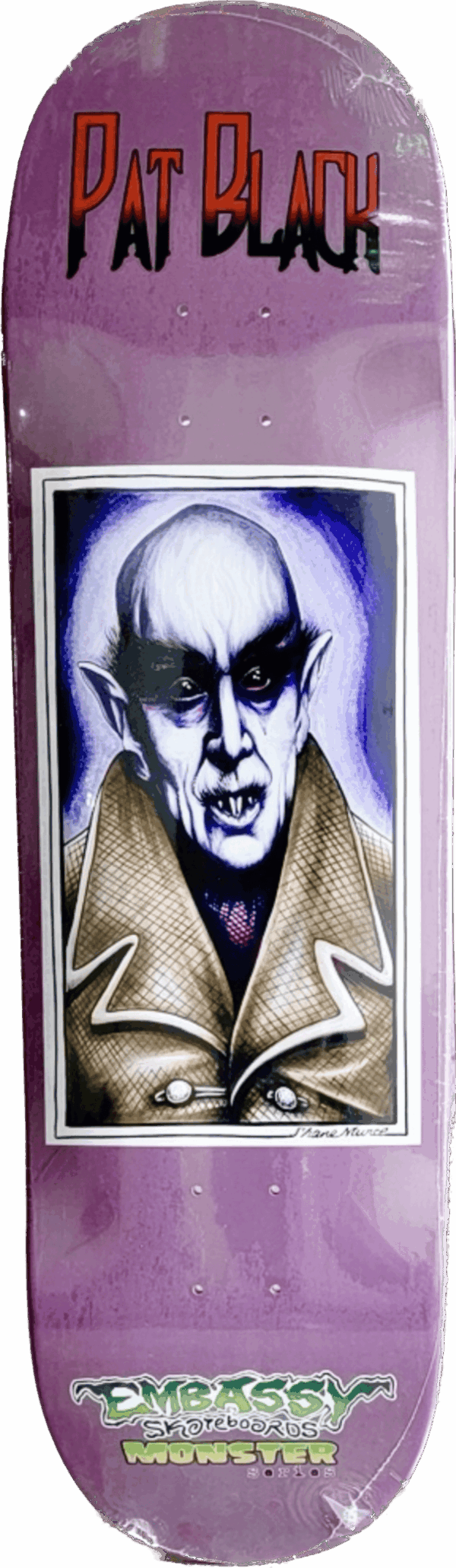 pat black monster series 9" nosferatu