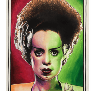kat folsom, bride of frankenstein 8.5"