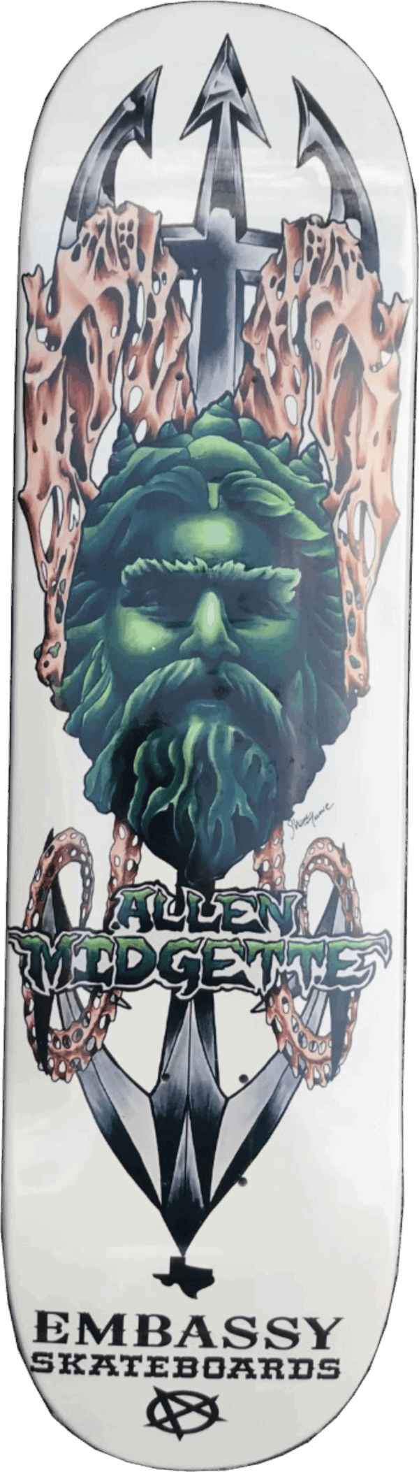 Allen Midgette White Dipped 8.5" Popsicle