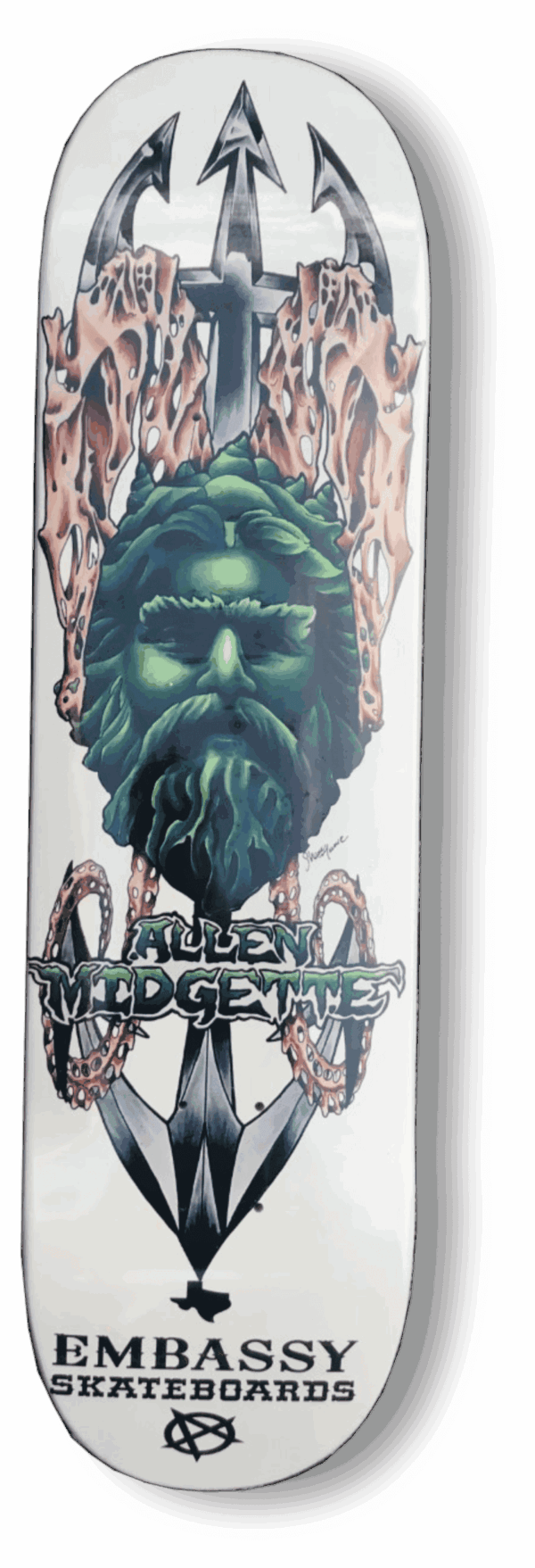 Allen Midgette White Dipped 8.5" Popsicle - Image 2