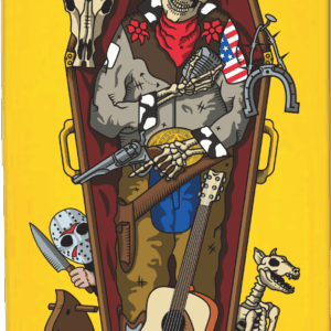 dave reul "danger" zone signature model 8.8" yellow dipped