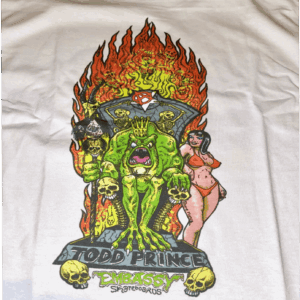 todd prince og series full color on white tee