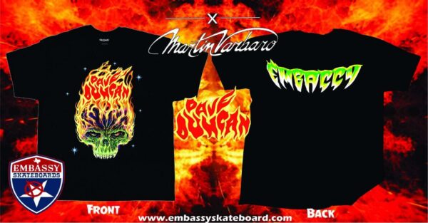 Dave Duncan Flames Tshirt