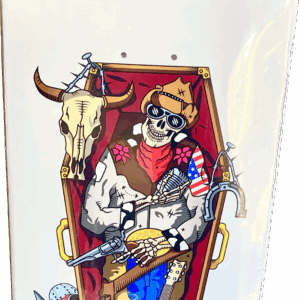 dave reul "danger" zone signature model white dip pool shape 9.25"