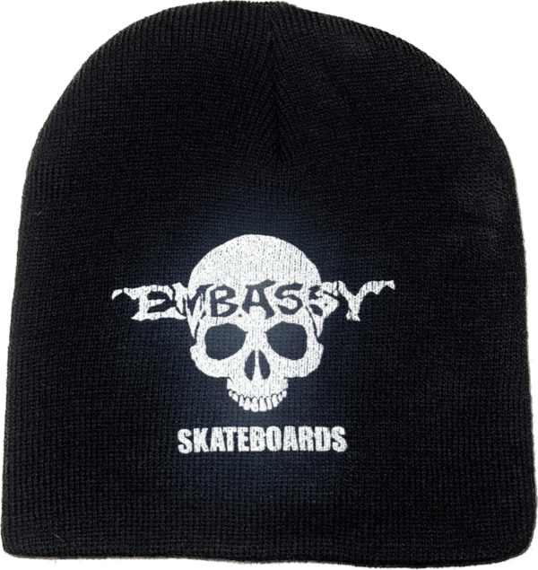 Embassy Skateboards Skully Beanie - Image 2