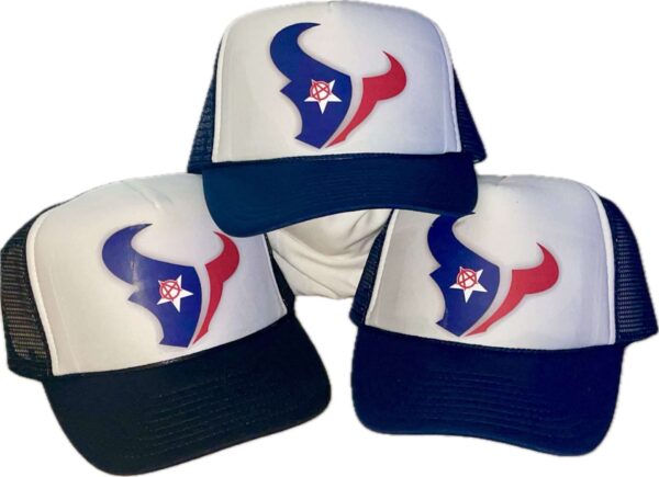 embassy "texan's" tribute mesh trucker cap
