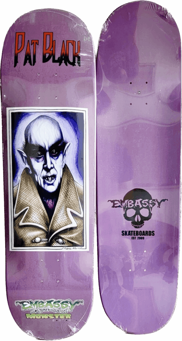pat black monster series 9" nosferatu