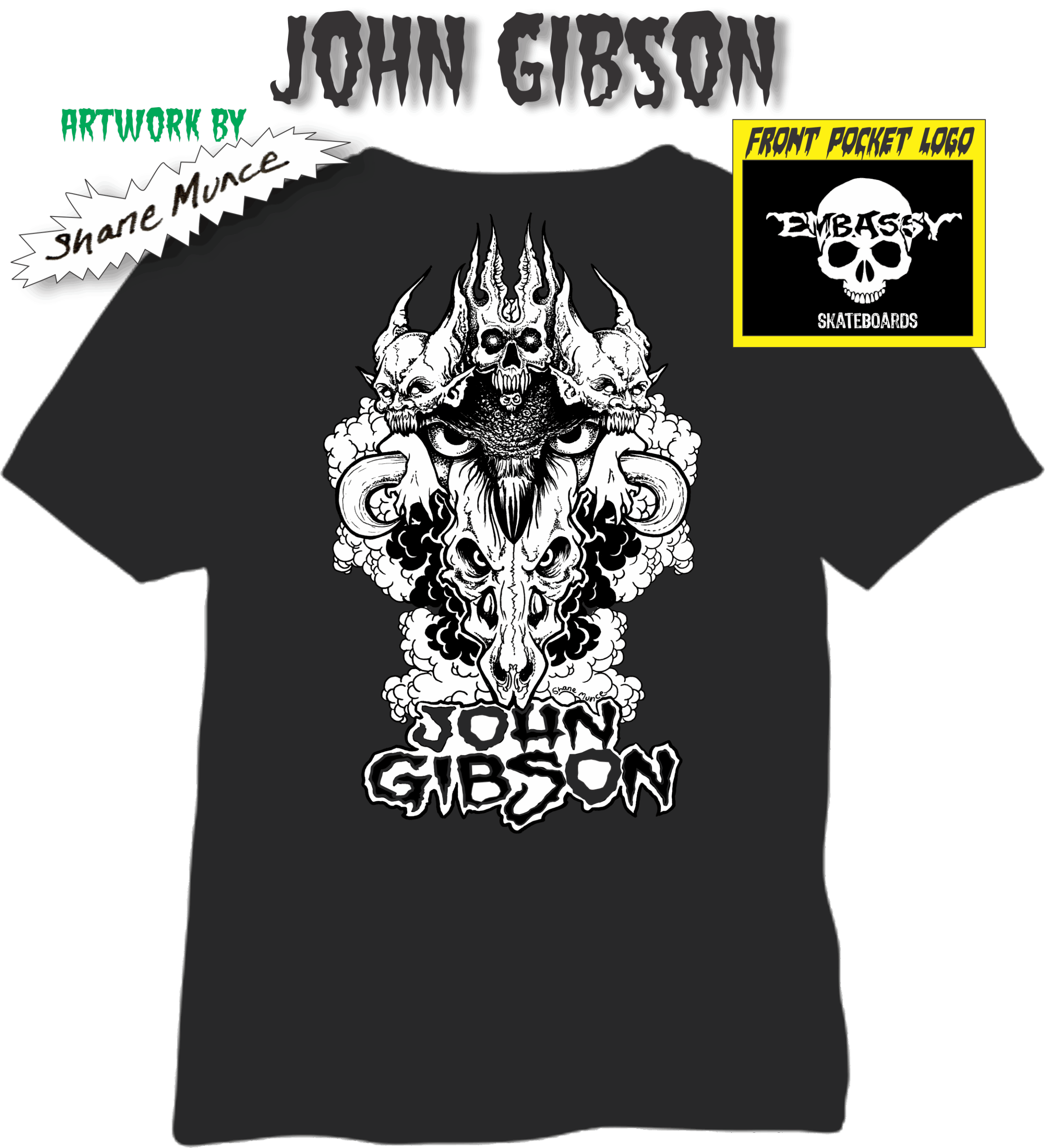 Embassy John Gibson OG Series, Assorted Color Tee - Image 2