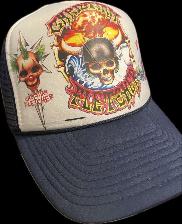 Christian Fletcher "Multi Print" Trucker Cap - Image 4