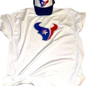 Texan's / Embassy White Cotton tee.