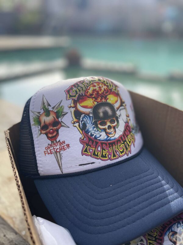 Christian Fletcher "Multi Print" Trucker Cap - Image 2