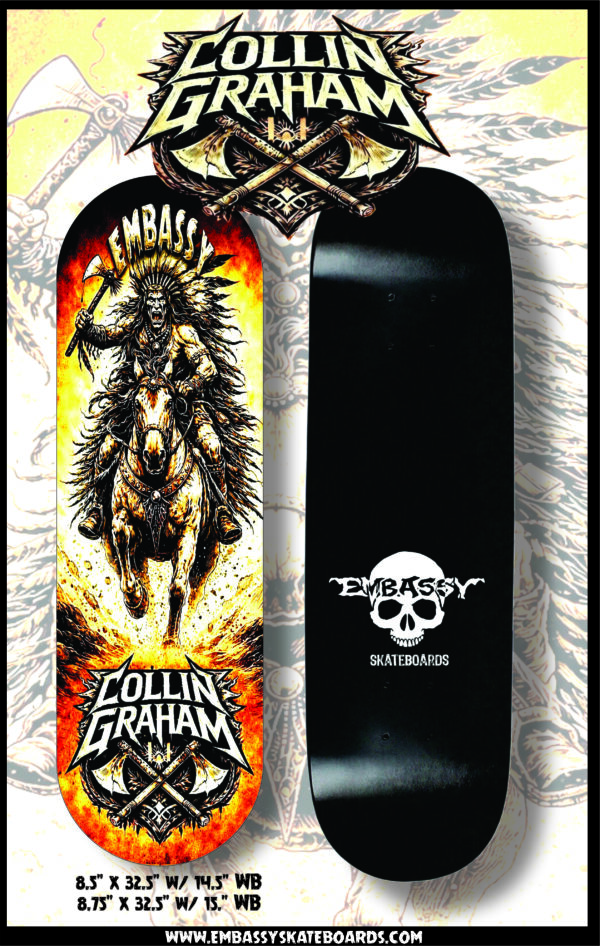 Collin Graham Cherokee Warrior 8.5" - Image 2